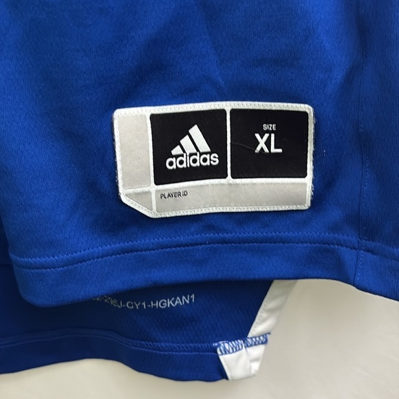 KU Jayhawks Kids Youth Jersey Adidas Size XL #1 - Picture 5 of 6